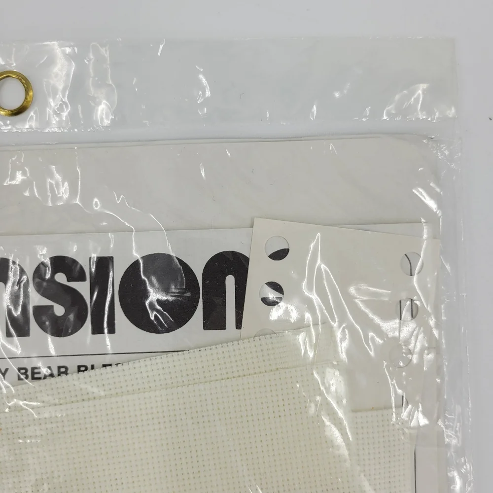 Dimensions Cross Stitch Kit Teddy Bear Blessings USA Made Vintage NEW